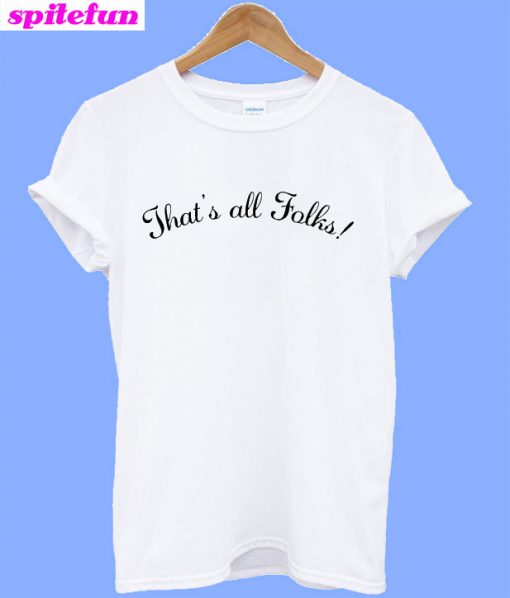 Anthony Davis That's all Folks T-Shirt