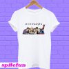 Avengers friends hulk black widow Thor Hawkeye Captain T-Shirt