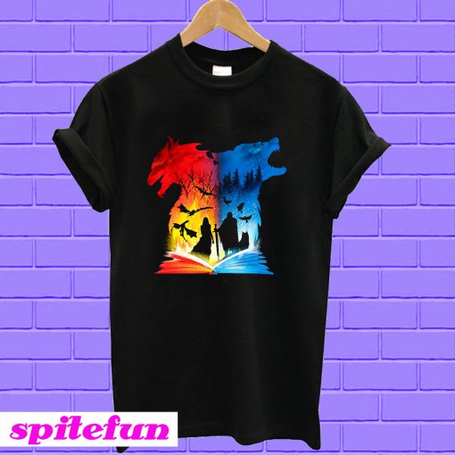 Game of Thrones Jon Snow Daenerys Targaryen T-shirt