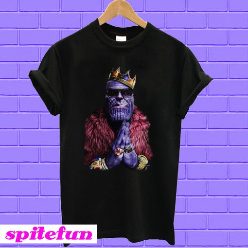 The King Of Thanos New Hero Avengers Infinity War T-shirt