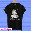Unicorn cute but psycho T-shirt