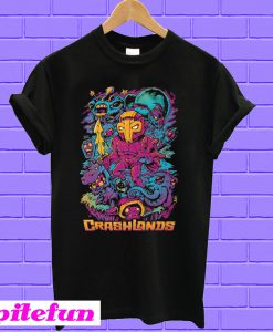 Crash-lands Video Game Character T-shirt