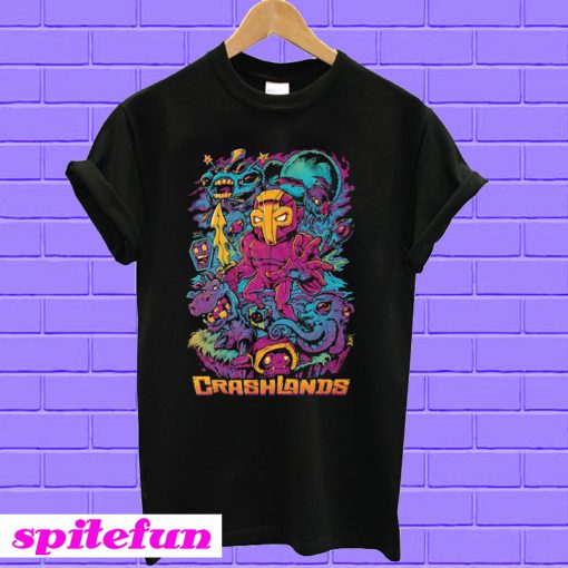 Crash-lands Video Game Character T-shirt