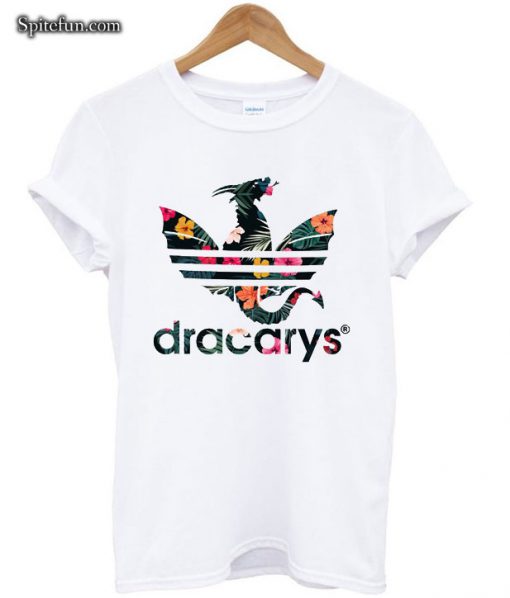 Dracarys Floral Game Of Thrones Mother Of Dragons Khaleesi T-shirt
