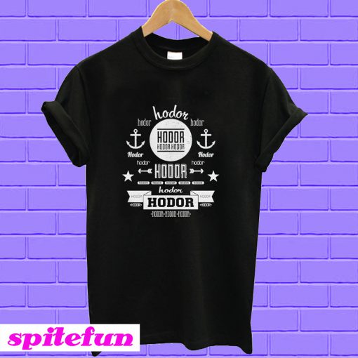 Game of Thrones hodor T-shirt