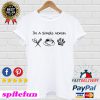 I'm A Simple Woman I like Hair Stylist Coffee And Paw Dog T-shirt