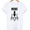 Mine Uterus Arrow Leslie Pro Choice Jones T-shirt