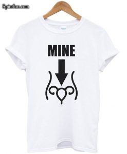 Mine Uterus Arrow Leslie Pro Choice Jones T-shirt