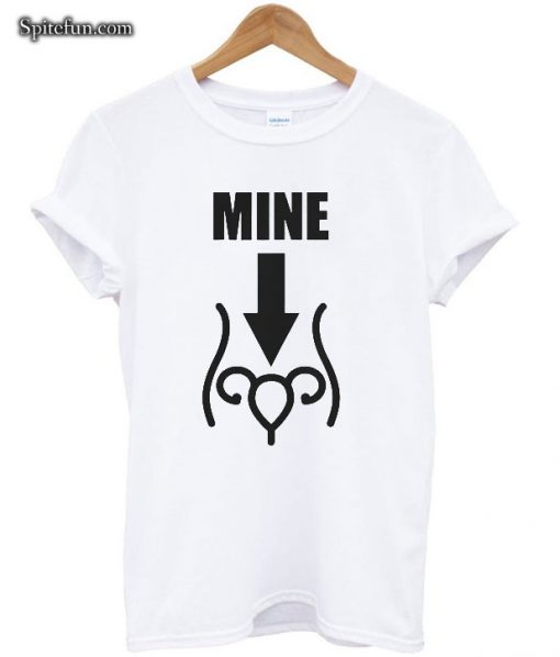 Mine Uterus Arrow Leslie Pro Choice Jones T-shirt