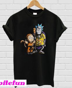 Rick And Morty Dragon Ball Z T-shirt
