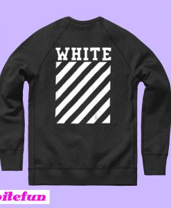 Off White Sweatshirt Back