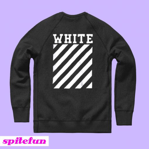 Off White Sweatshirt Back
