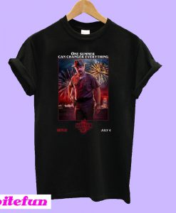 Stranger Things season 3 Jim Hopper One Summer Can Change Everything T-Shirt