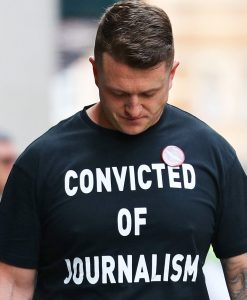 Tommy Robinson’s Convicted of Journalism T-Shirt