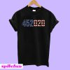 Trump 452020 American Flag 4th Of July T-Shirt