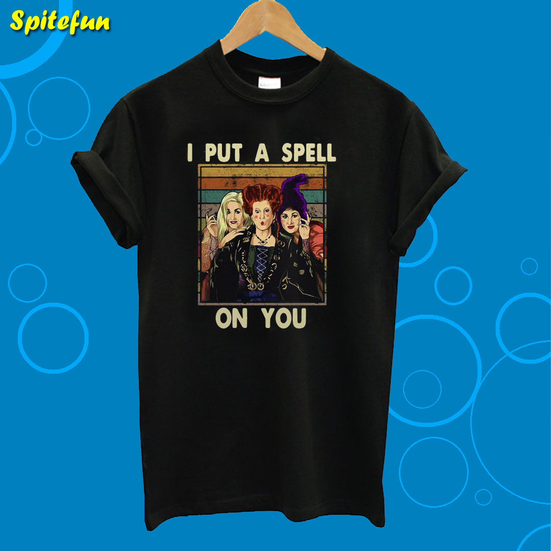 Hocus Pocus I Put A Spell On You Sunset T-Shirt