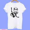 Jack Skellington and Sally love Halloween T-Shirt