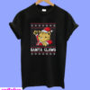Xmas ugly sweater Cat Santa Claws T-Shirt