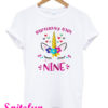 Birthday Girl 9 Years Old T-Shirt