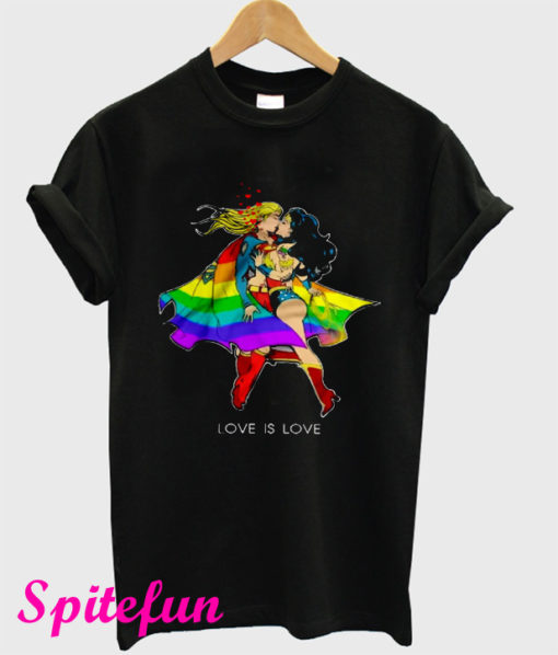 Love Is Love Wonder Woman T-Shirt