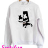 Black and White Marshmello Hoodie