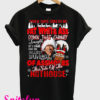 Clark Griswold When Santa Squeezes His Fat White Ass Down That Chimney Christmas T-Shirt