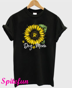 Dog Mom Sunflower T-Shirt