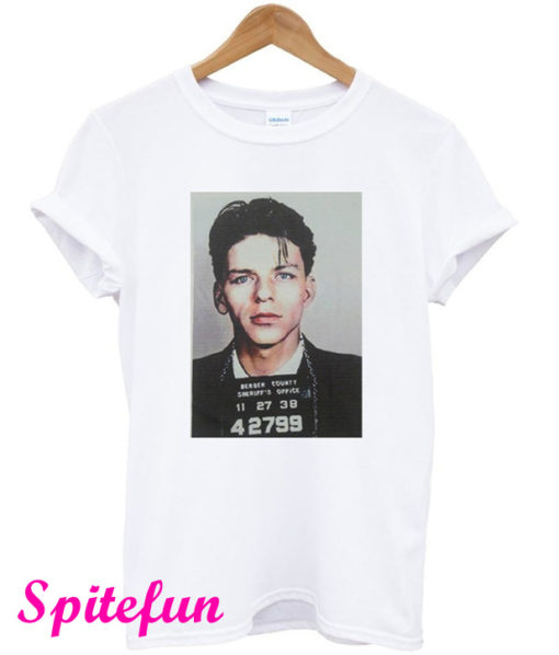 Frank Sinatra Color Mugshot T-Shirt