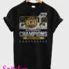 Green Bay Packers 2019 NFC North Division Champions T-Shirt