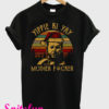 John McClane Yippee Ki Yay Motherfucker Vintage T-Shirt