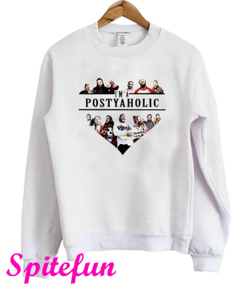 Post Malone I'm A Postyaholic Sweatshirt
