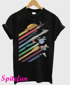 Rainbow Studio Ghibli T-Shirt