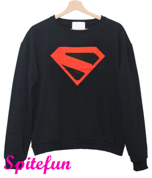 Superman Logo Crisis on Infinite Earths Sweatshirt