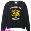 Trafalgar D. Water Law Pirates of Heart Sweatshirt