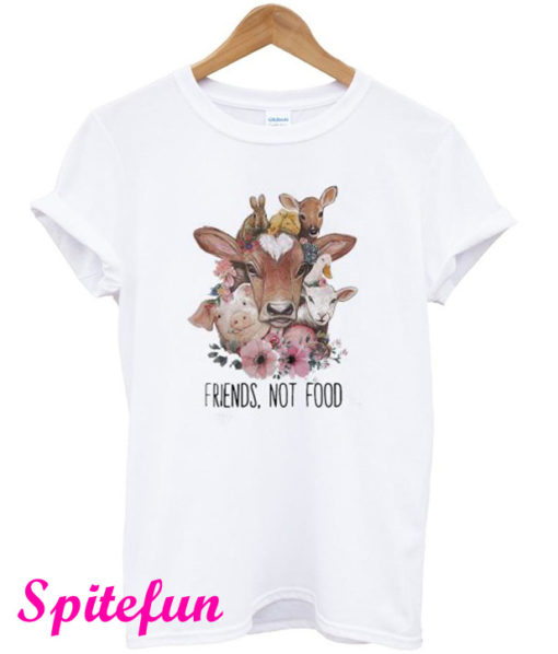 Vegan Friends Not Food T-Shirt