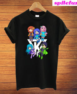 Funneh And The Krew Cartoon T-Shirt