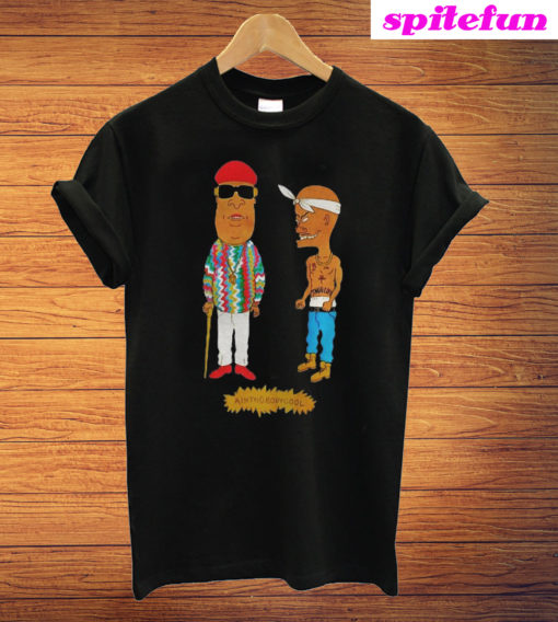 Hot Aintnobodycool Biggie And Tupac T-Shirt