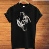 Korn Band Skeleton Sign Bone Logo T-Shirt