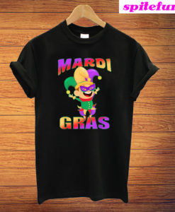 Mardi Gras Carnival Mask Jester T-Shirt