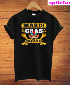 Mardi Gras Squad Fat Tuesday T-Shirt