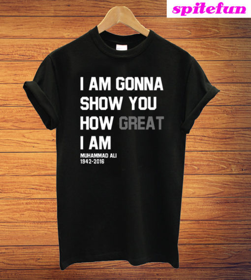 Muhammad Ali Quotes T-Shirt