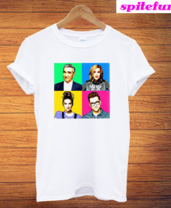 Schitt's Creek TV Show Cast Johnny Moira Alexis David T-Shirt