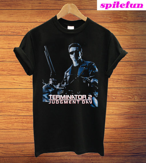 Terminator 2 Judgment Day Arnold Harley T-Shirt