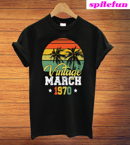 Vintage March 1970 T-Shirt