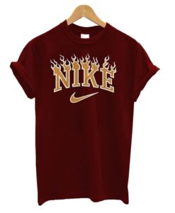 Nike Flame Embroidery T-Shirt