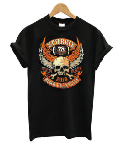 Sturgis Vintage Harley Davidson Motorcycle Eagle Unisex T-Shirt