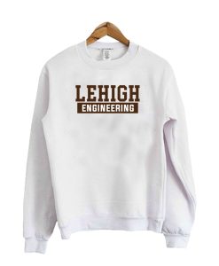 Lehigh - Engineering (Brown, Block) Crewneck Sweatshirt