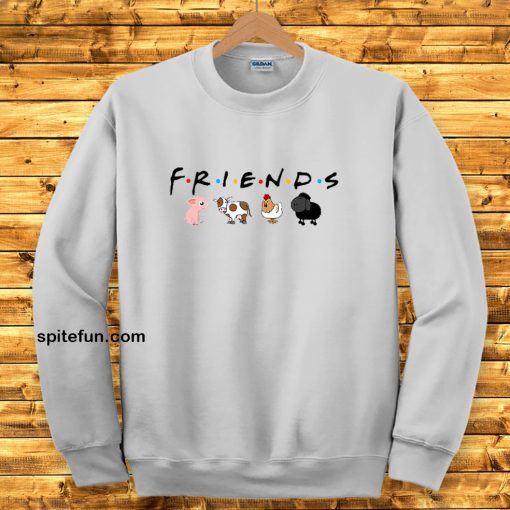 Friends Not Food Sweatshirt