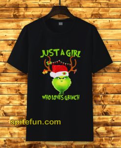 Just A Girl Who Grinch T-Shirt
