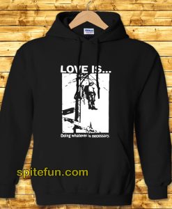Love Is Doing Whatever Is Necessary Hoodie